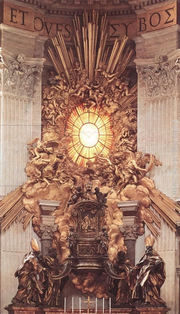 Gian Lorenzo Bernini The Throne of Saint Peter